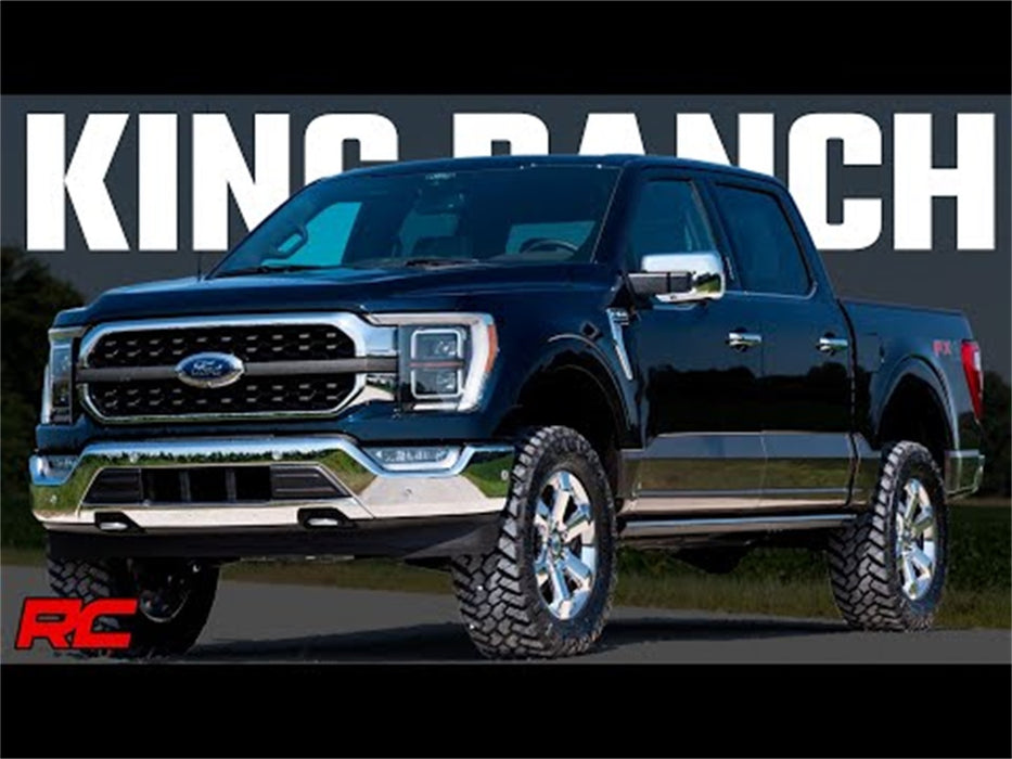 Rough Country 57730B 3 Inch Lift Kit Forged UCA 21-22 Ford F-150 4WD Rough Country - Truck Part Superstore