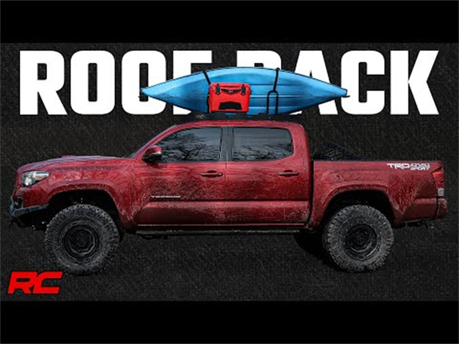 Rough Country 73107 Roof Rack with Front Facing 40.0 Inch LED Light 05-22 Toyota Tacoma 2WD/4WD Rough Country - Truck Part Superstore