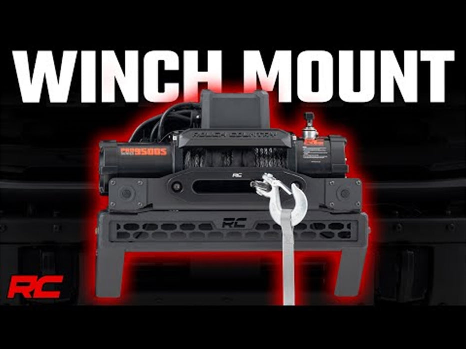 Rough Country 51098 Winch Mounting Plate - Truck Part Superstore