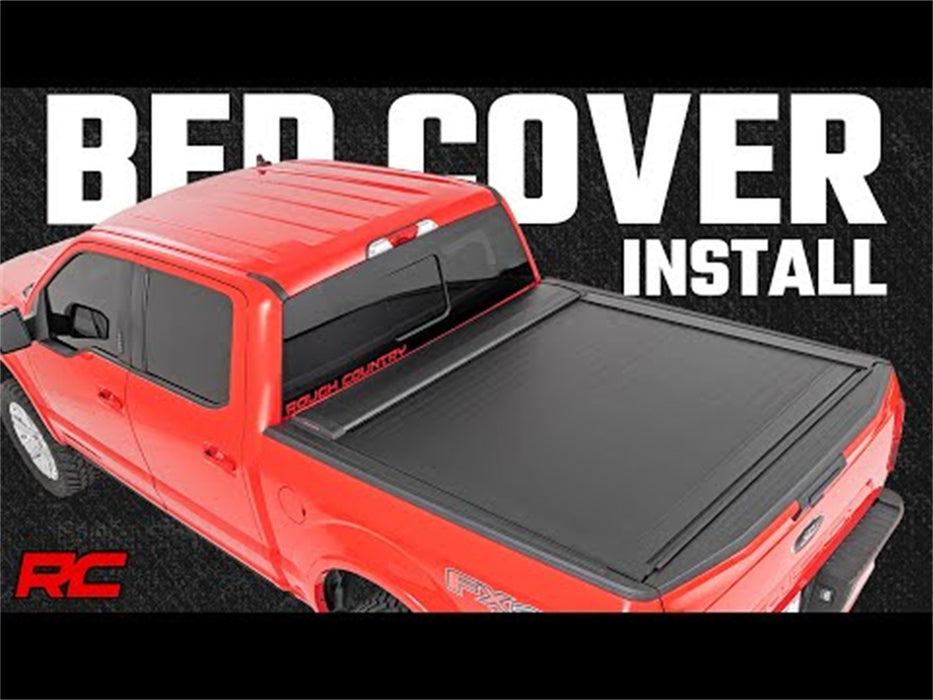 Rough Country 46220551 Retractable Bed Cover 5.7 Foot Bed 15-20 Ford F-150 2WD/4WD Rough Country - Truck Part Superstore