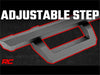 Rough Country 52001 SR2 Adjustable Aluminum Steps Crew Cab 15-22 Ford F-150/17-22 Super Duty Rough Country - Truck Part Superstore