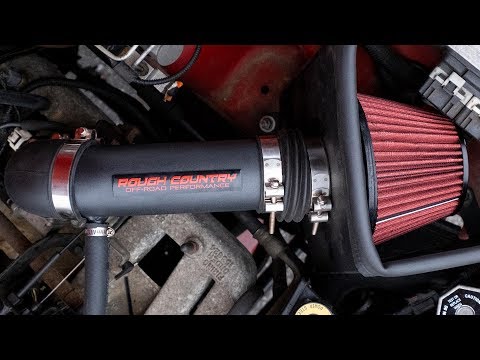 Rough Country 10479PF Jeep Cold Air Intake w/ Pre-Filter (18-20 Wrangler JL/ 2020 Gladiator) Rough Country - Truck Part Superstore