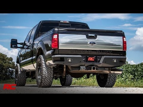 Rough Country 10784 Ford F-250/F-350 Heavy-Duty Rear LED Bumper For 99-16 F-250/F-350 4WD Rough Country - Truck Part Superstore