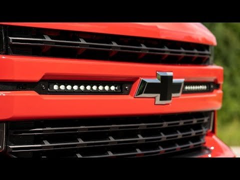 Rough Country 70817 Chevy Dual 10 Inch LED Grille Kit Black Series 19-20 Silverado 1500 Rough Country - Truck Part Superstore