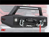 Rough Country 93140 Winch Mount System; Fit RC RS4500LB Winch PN[RS4500S]; Black; - Truck Part Superstore