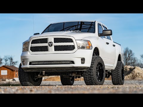 Rough Country 96009 Dual Cat-Back Exhaust System w/Black Tips 09-18 RAM 1500 V8-4.7L, 5.7L Rough Country - Truck Part Superstore