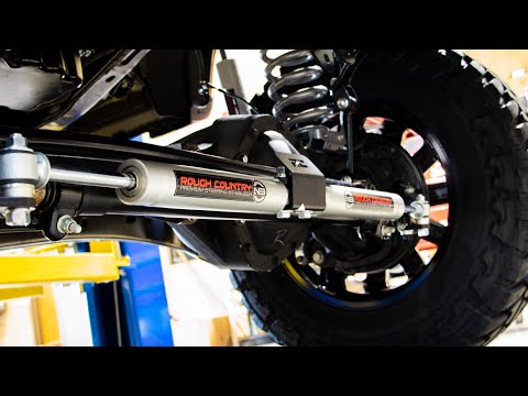 Rough Country 8749430 Dodge Dual Steering Stabilizer 14-20 RAM 2500/3500 Rough Country - Truck Part Superstore