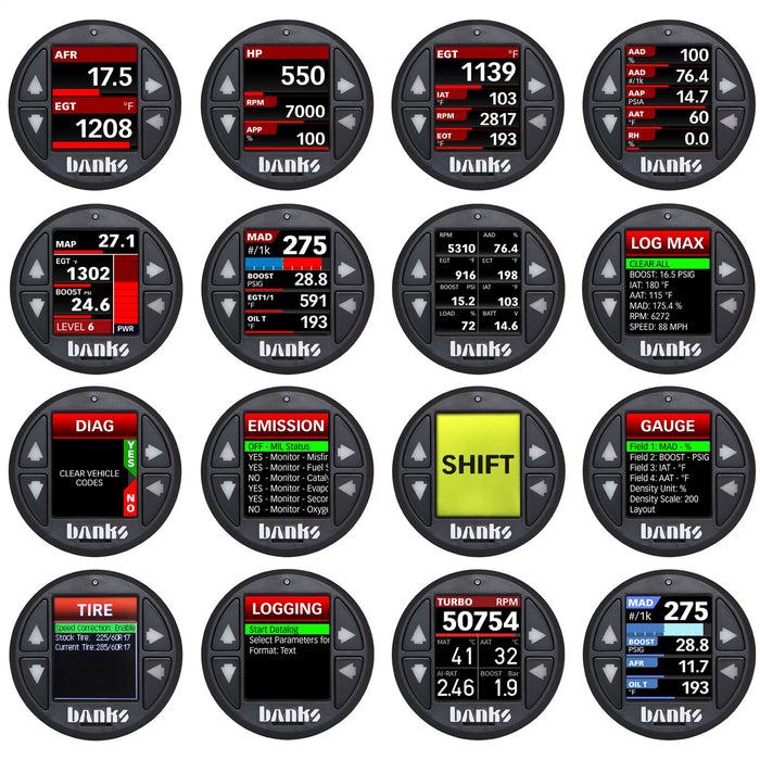 Banks Power 66681 Derringer Tuner; Incl. Banks iDash 1.8 Super Gauge; w/ActiveSafety; - Truck Part Superstore