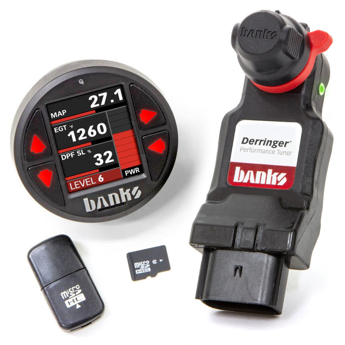 Banks Power 67103 Derringer Tuner; Incl. Banks iDash 1.8 DataMonster; w/ActiveSafety; - Truck Part Superstore