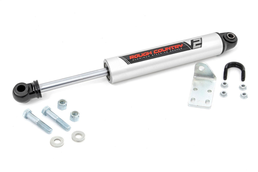 Rough Country 8732070 V2 Steering Stabilizer 99-06 and Classic Chevy/GMC 1500 Rough Country - Truck Part Superstore
