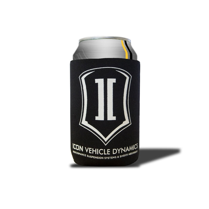 ICON Vehicle Dynamics ICON-KOOZIE ICON BLACK KOOZIE WITH SHIELD - Truck Part Superstore