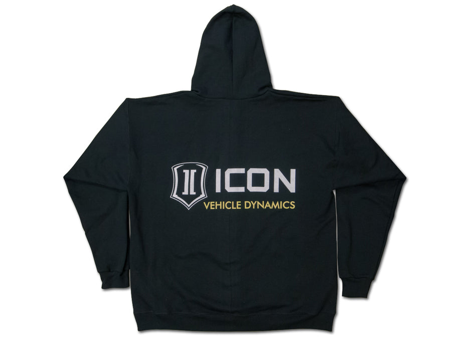 ICON Vehicle Dynamics ICON-HOODY-STD-BLK-XXL ICON STANDARD HOODY BLACK - SIZE 2XL - Truck Part Superstore