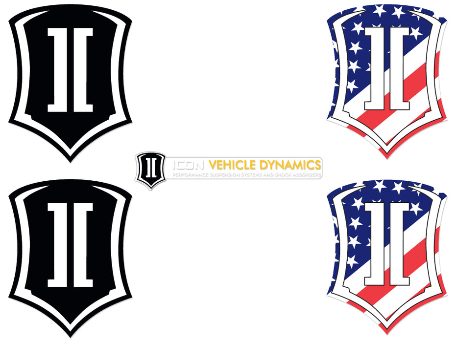 ICON Vehicle Dynamics ICON-STICKERPACK ICON STICKER PACK - Truck Part Superstore