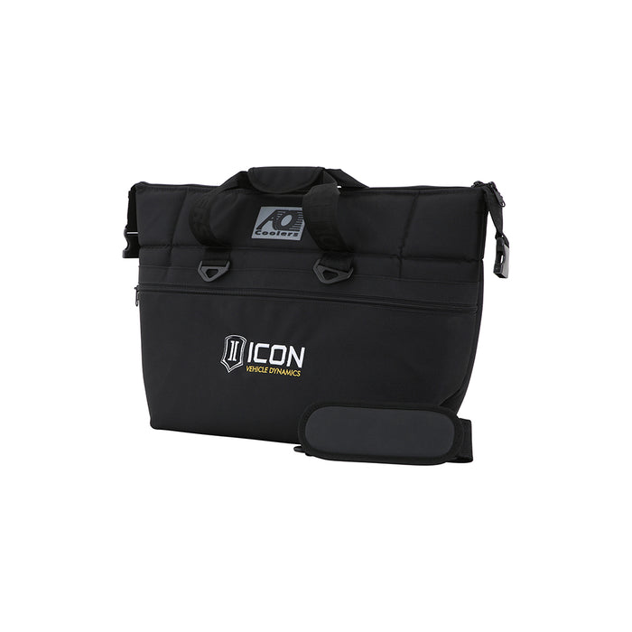 ICON Vehicle Dynamics ICON-2142-STL-BL-24PK 24PK CANVAS AO COOLER WITH STANDARD ICON LOGO - Truck Part Superstore