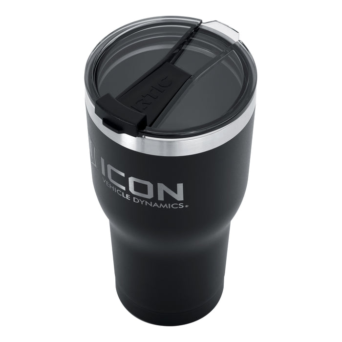 ICON Vehicle Dynamics ICON-2141-STL-BL-30OZ 30OZ TUMBLER WITH STANDARD ICON ENGRAVED LOGO - Truck Part Superstore