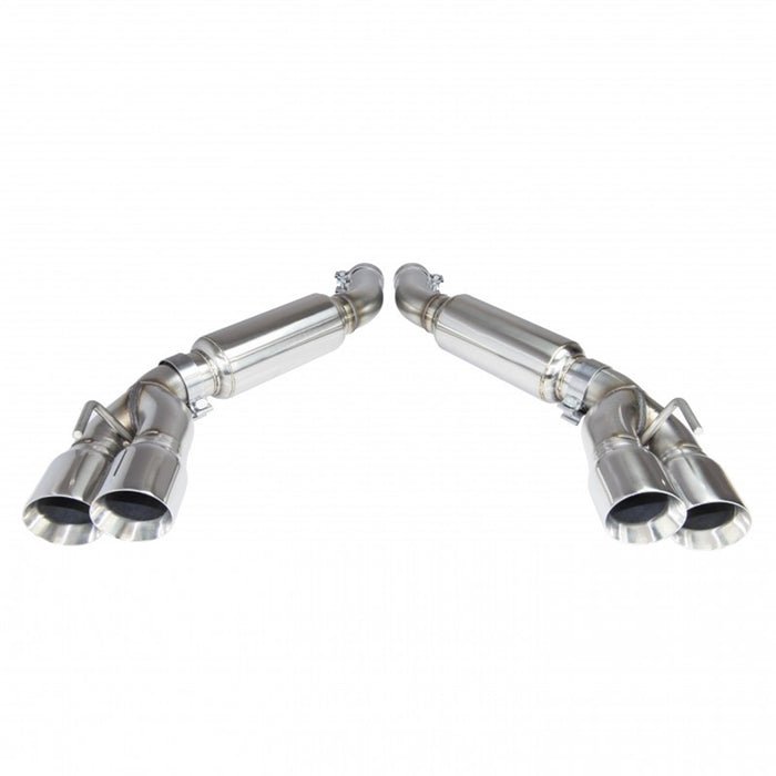 Kooks Custom Headers 22606250 3in. SS Axle-Back Exhaust w/Quad SS Tips. 2016-2020 Camaro SS/ZL1. - Truck Part Superstore