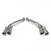 Kooks Custom Headers 22606250 3in. SS Axle-Back Exhaust w/Quad SS Tips. 2016-2020 Camaro SS/ZL1. - Truck Part Superstore