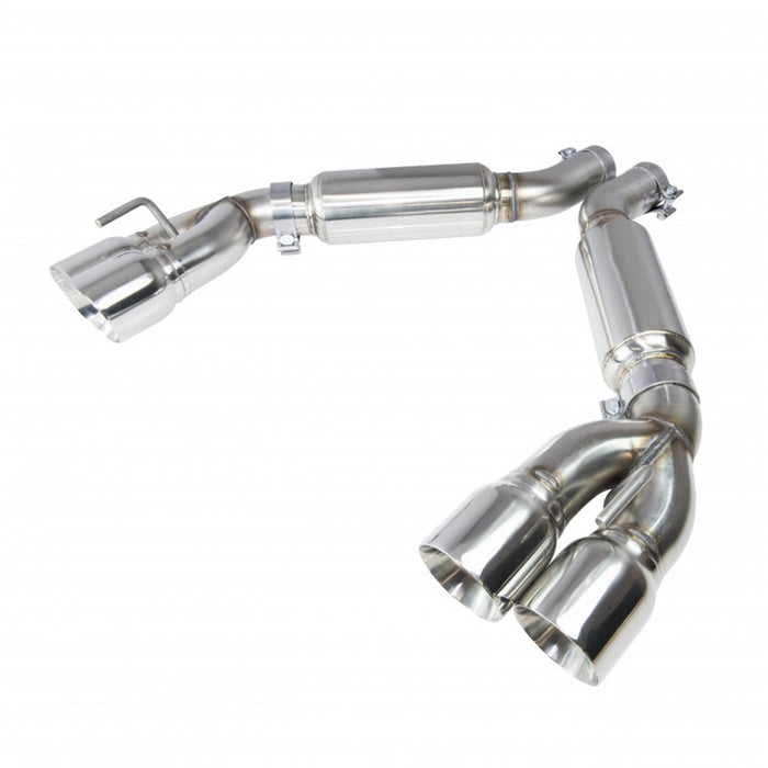Kooks Custom Headers 22606250 3in. SS Axle-Back Exhaust w/Quad SS Tips. 2016-2020 Camaro SS/ZL1. - Truck Part Superstore
