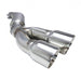 Kooks Custom Headers 22606250 3in. SS Axle-Back Exhaust w/Quad SS Tips. 2016-2020 Camaro SS/ZL1. - Truck Part Superstore