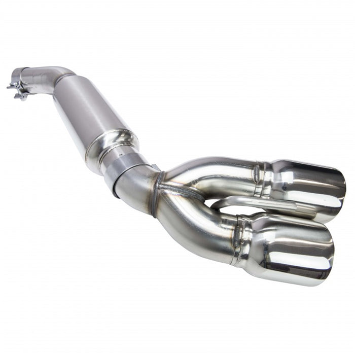 Kooks Custom Headers 22606250 3in. SS Axle-Back Exhaust w/Quad SS Tips. 2016-2020 Camaro SS/ZL1. - Truck Part Superstore