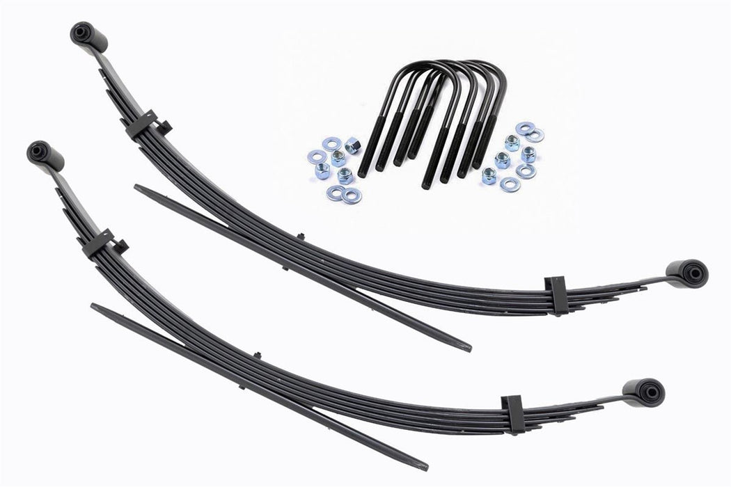 Rough Country 8036Kit Rear 56 Inch Leaf Springs 2 Inch Lift Pair 77-87 Chevy/GMC C20/K20 C25/K25 Truck 4WD Rough Country - Truck Part Superstore