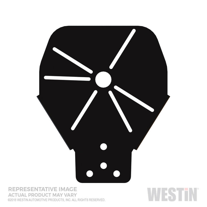 Westin 57-89065 HLR Beacon Light Mount; Horizontal Adjustability; Large; Black; - Truck Part Superstore