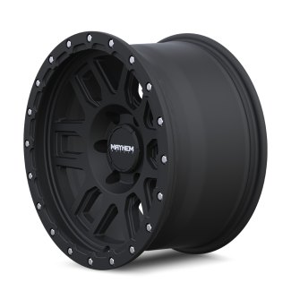 MAYHEM 8304-2981MB12 DELTA 8304 MATTE BLACK W/MATTE BLACK LIP 20X9 8-165.1 -12MM 125.2MM - Truck Part Superstore