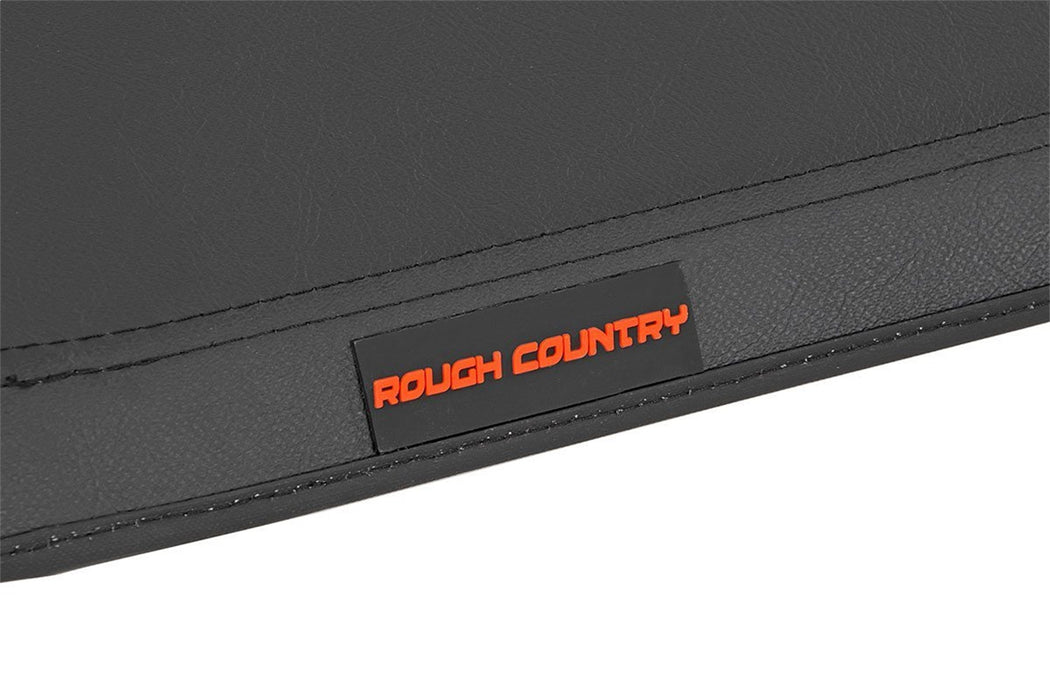 Rough Country RC44308650 Soft Tri-Fold Bed Cover 19-20 Silverado/Sierra 1500 6 Foot 6 Inch Bed w/o Cargo Mgmt Rough Country - Truck Part Superstore