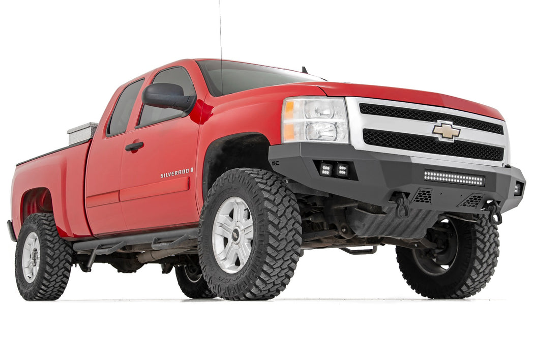 Rough Country 10769 Chevy Heavy-Duty Front LED Bumper For 07-13 1500 Rough Country - Truck Part Superstore