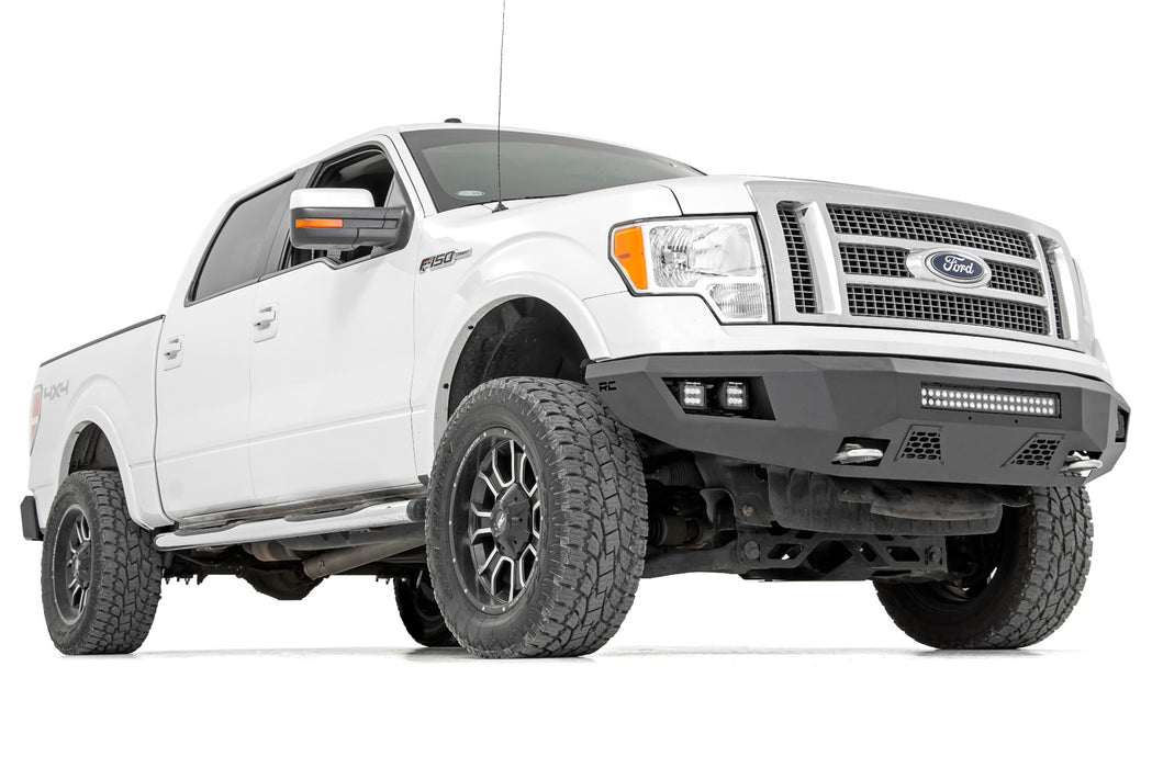 Rough Country 10767 Ford Heavy-Duty Front LED Bumper For 09-14 F-150 Rough Country - Truck Part Superstore