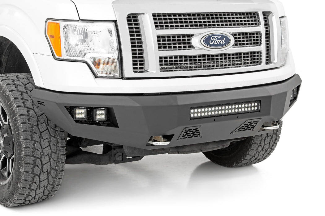 Rough Country 10767 Ford Heavy-Duty Front LED Bumper For 09-14 F-150 Rough Country - Truck Part Superstore