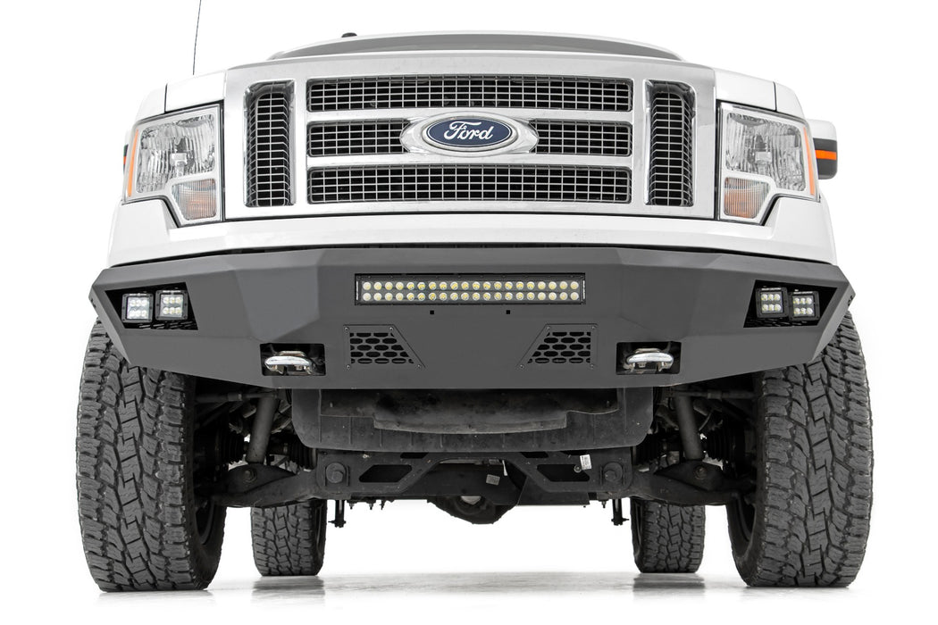 Rough Country 10767 Ford Heavy-Duty Front LED Bumper For 09-14 F-150 Rough Country - Truck Part Superstore