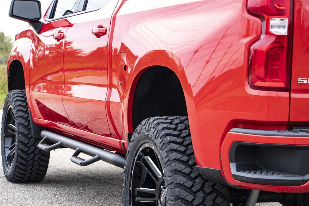 Rough Country RCC1980CC-TX Cab Length Nerf Steps 19-20 1500/2500HD PU Crew Cab All Bed Sizes Rough Country - Truck Part Superstore