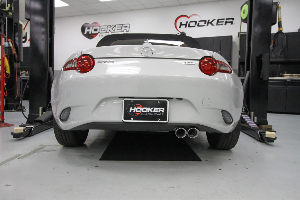 Hooker BH10301 Blackheart Axle-Back Exhaust System - Truck Part Superstore