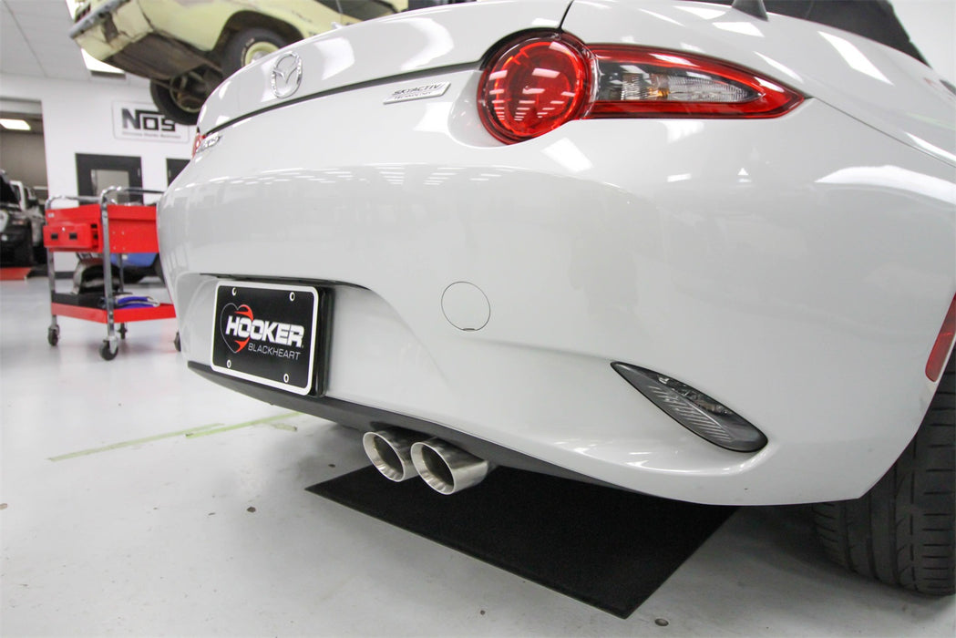 Hooker BH10301 Blackheart Axle-Back Exhaust System - Truck Part Superstore