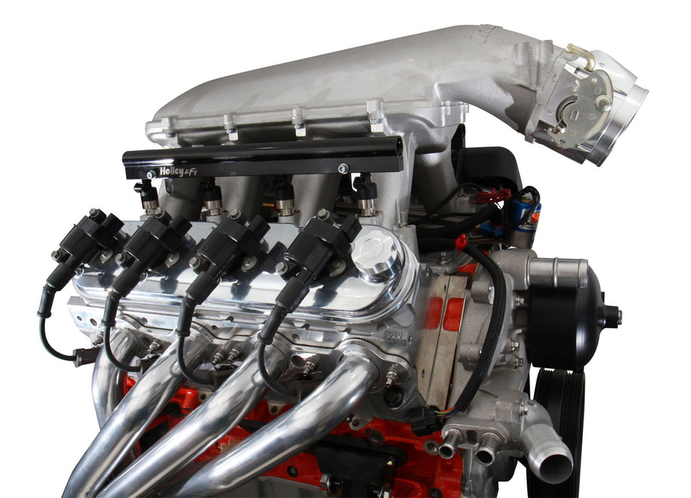 Holley 241-91 LS Valve Cover; Satin Black Finish; - Truck Part Superstore