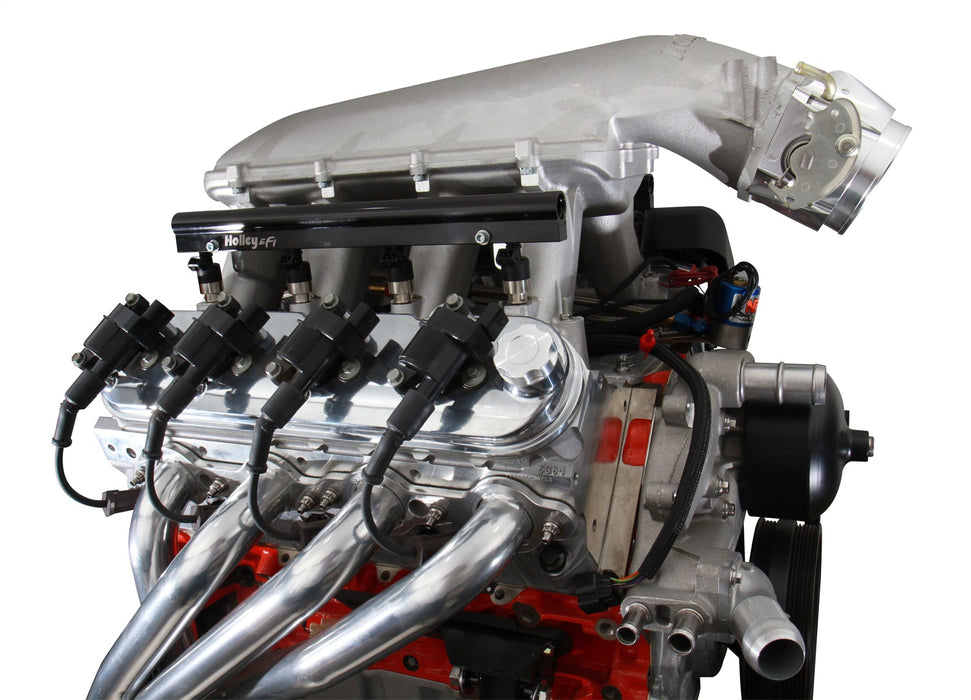 Holley 241-91 LS Valve Cover; Satin Black Finish; - Truck Part Superstore