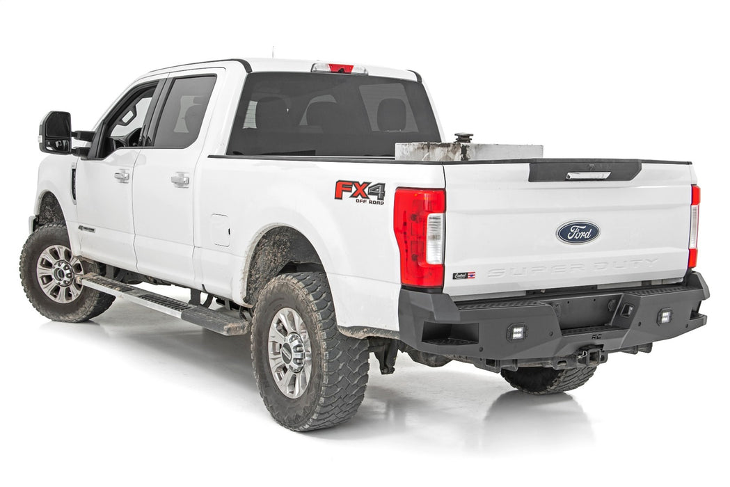 Rough Country 10788 Ford Heavy-Duty Rear LED Bumper 17-20 F-250/F-350 Rough Country - Truck Part Superstore