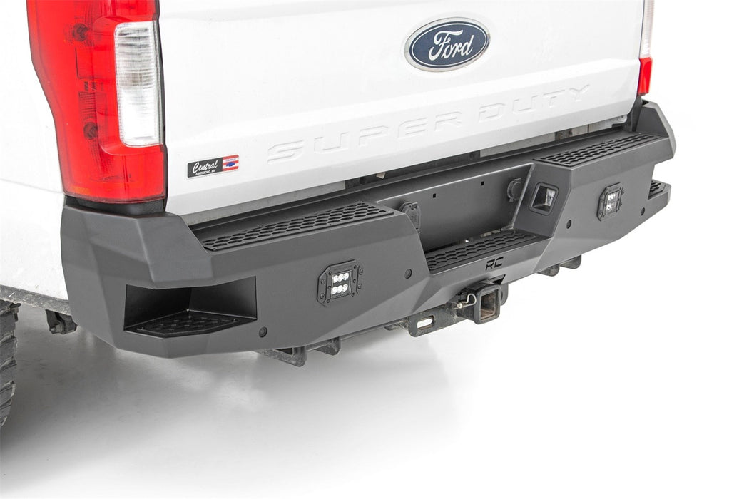 Rough Country 10788 Ford Heavy-Duty Rear LED Bumper 17-20 F-250/F-350 Rough Country - Truck Part Superstore