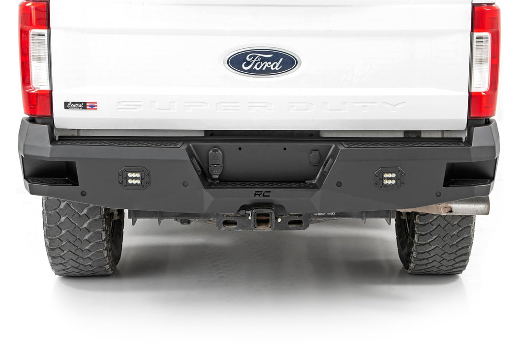 Rough Country 10788 Ford Heavy-Duty Rear LED Bumper 17-20 F-250/F-350 Rough Country - Truck Part Superstore