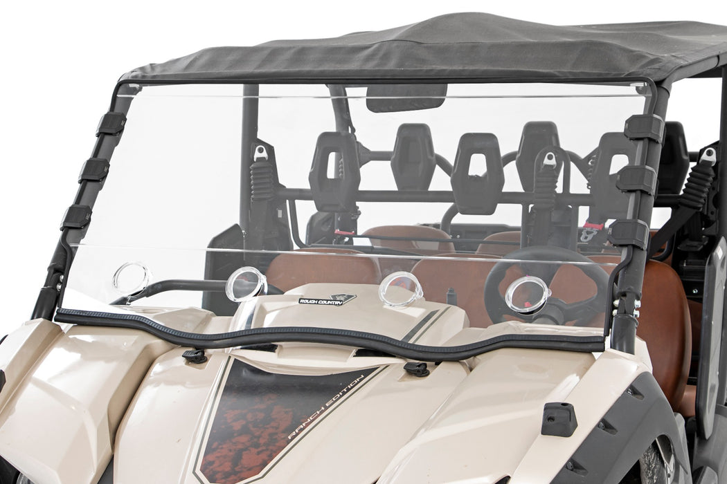 Rough Country 98242040 Yamaha Full Windshield Vented 14-21 Yamaha Viking 4WD Rough Country - Truck Part Superstore