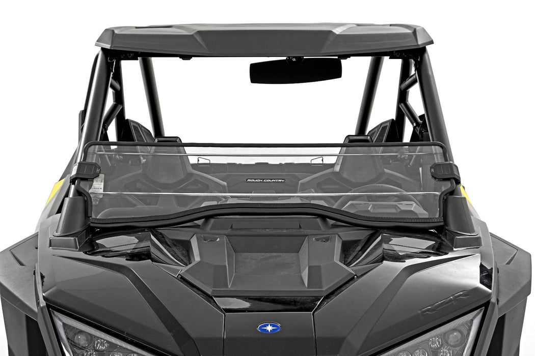 Rough Country 98102011 Polaris Scratch Resistant Half Windshield 20-21 Polaris RZR PRO XP Rough Country - Truck Part Superstore
