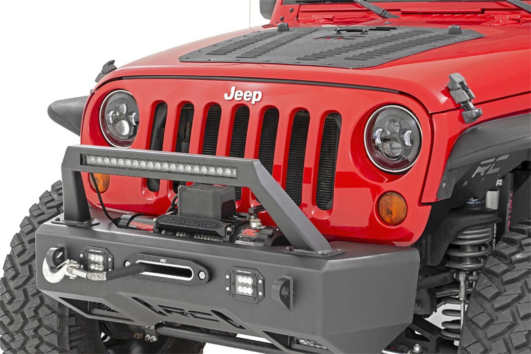 Rough Country RCH5000 Jeep 7 Inch LED Projection Headlights Wrangler TJ, JK Rough Country - Truck Part Superstore