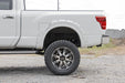 Rough Country F-N101705 Titan Pocket Fender Flares Rivets Unpainted 17 Titan Crew Cab Rough Country - Truck Part Superstore