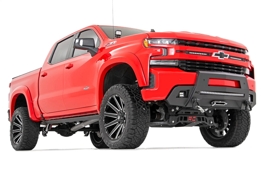 Rough Country 10805 Hidden Winch Bumper 19-22 Chevy Silverado 1500 2WD/4WD Rough Country - Truck Part Superstore