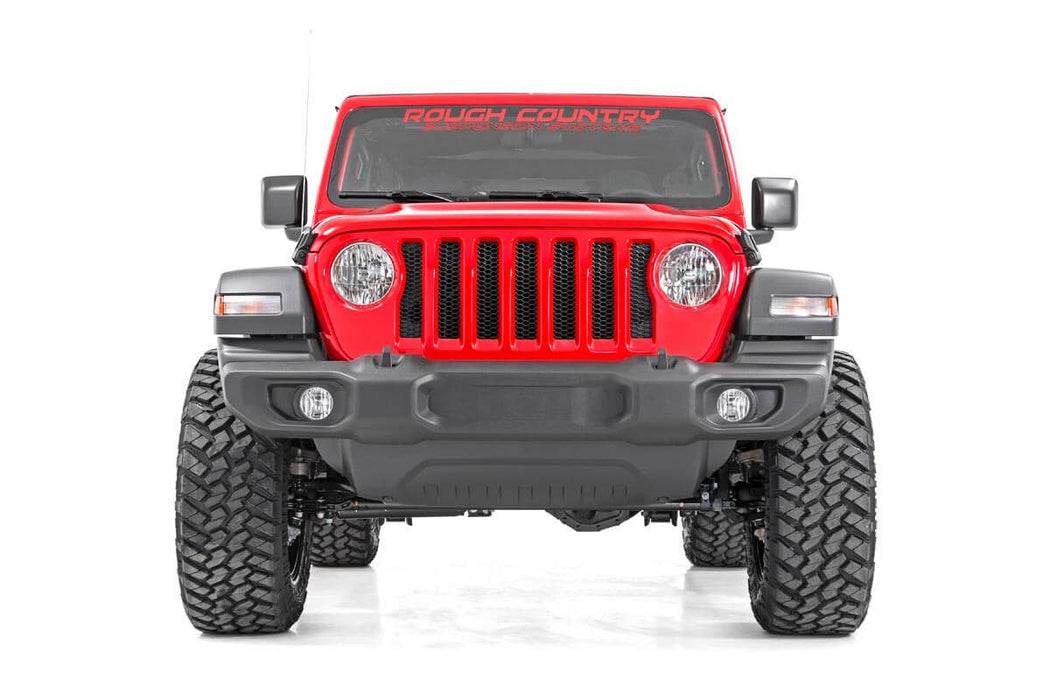 Rough Country 91370 2.5 Inch Lift Kit Coils V2 18-21 Jeep Wrangler JL 4WD Rough Country - Truck Part Superstore