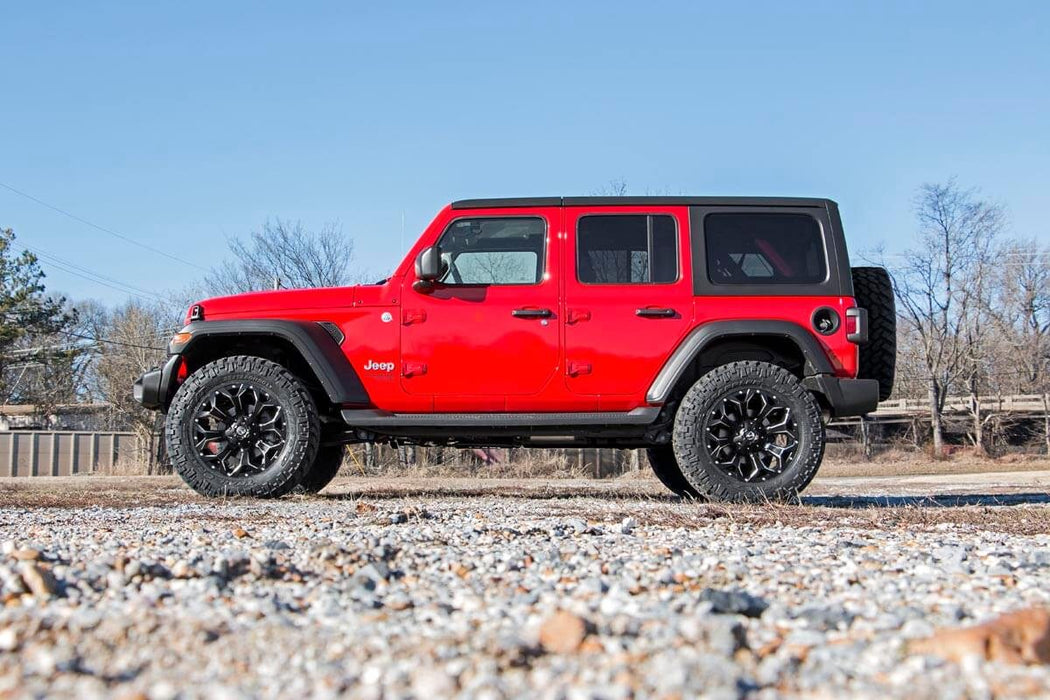 Rough Country 91370 2.5 Inch Lift Kit Coils V2 18-21 Jeep Wrangler JL 4WD Rough Country - Truck Part Superstore