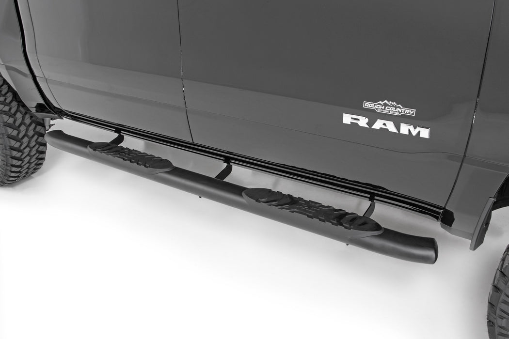Rough Country 21004 Dodge Oval Nerf Step Bars (19-20 Ram Crew Cab) Rough Country - Truck Part Superstore