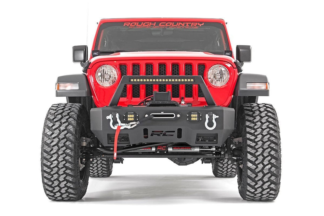 Rough Country 87304 Jeep N3 Dual Steering Stabilizer 18-20 Wrangler JL Gladiator JT Rough Country - Truck Part Superstore