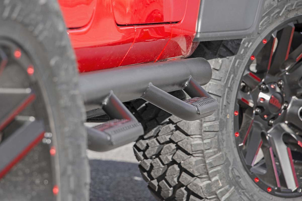 Rough Country 90760 Jeep Wheel to Wheel Nerf Steps 18-20 Wrangler JL 4-Door Rough Country - Truck Part Superstore